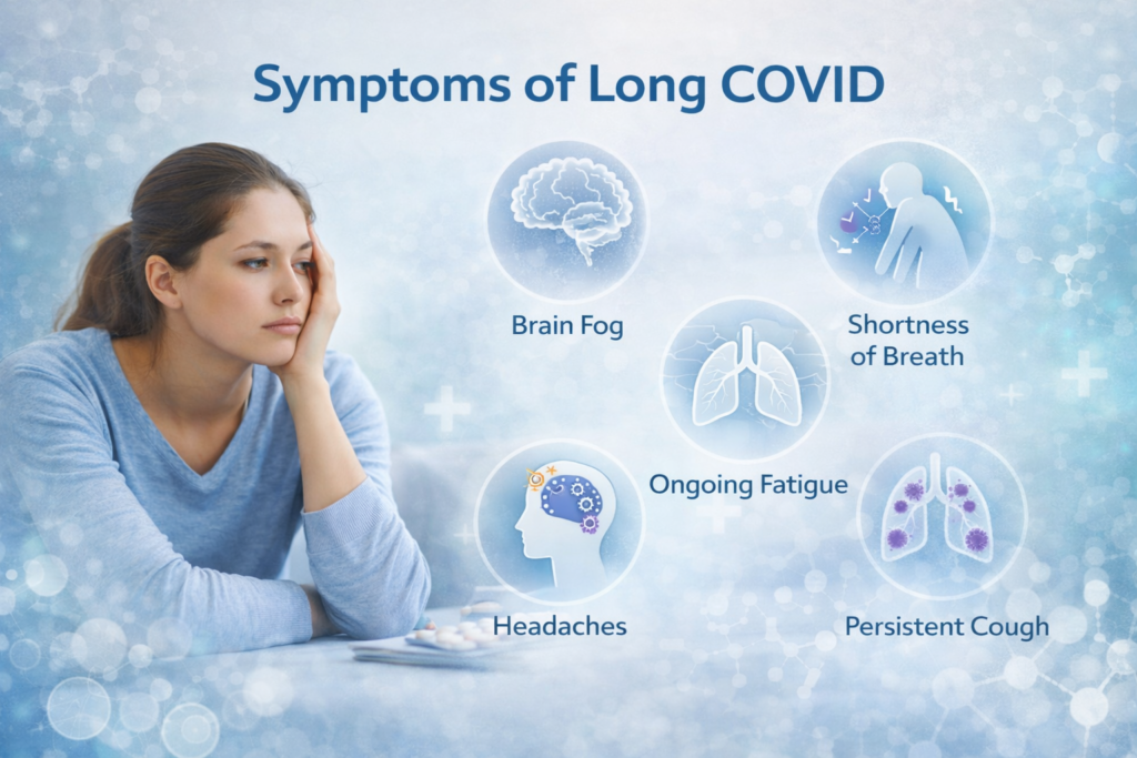 Symptoms of long Covid